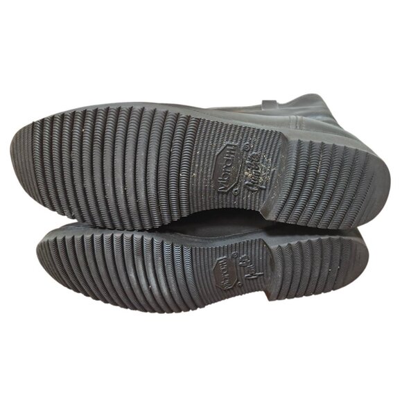 Gravati Mens Brown Leather Shearling Boots Size 9 Fur Lined Warm Winter Mid Calf - Picture 13 of 16